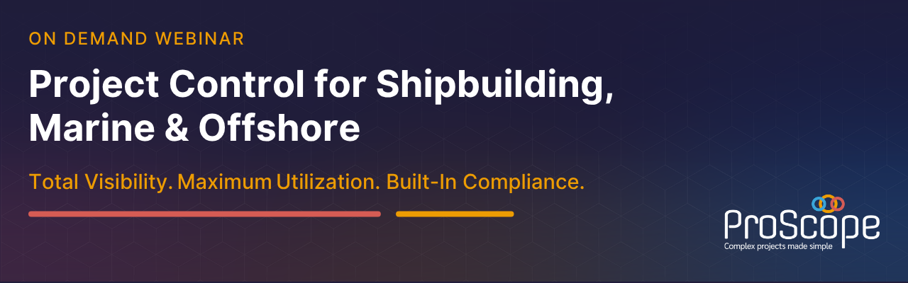Project Control for Shipbuilding, Marine & Offshore